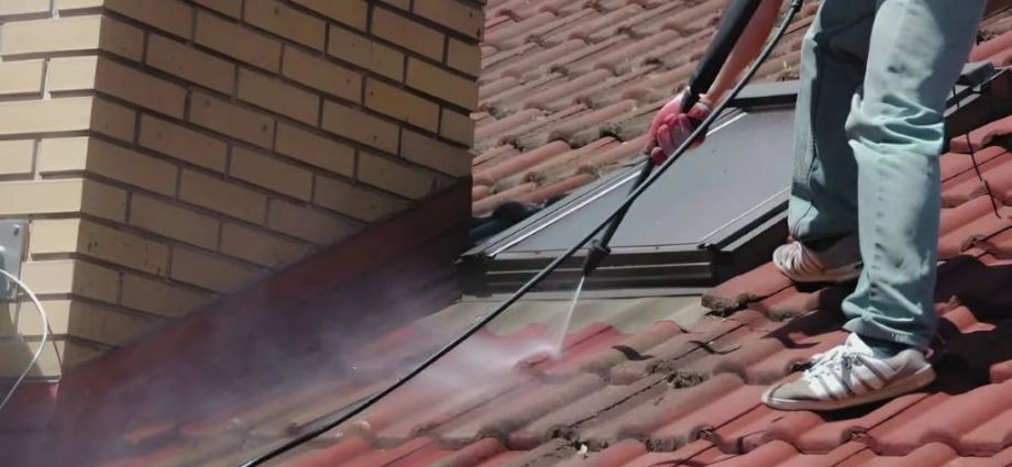Guide to roof pressure washing and pool water recycling for a cleaner, longer-lasting roof